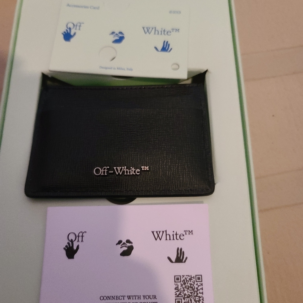 Brand new off white card holder Virgil edition